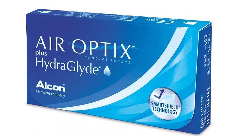 Контактні лінзи AirOptix plus HydraGlyde (штучно)