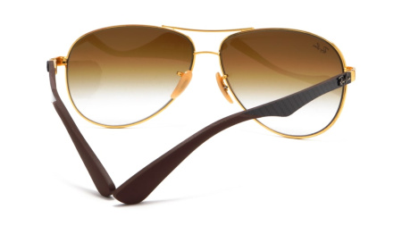 Зображення 3: Сонцезахисні окуляри Ray Ban RB 8313 001/51 61 Carbon Fibre