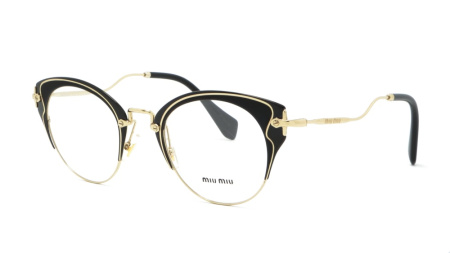 Зображення 1: Оправа для окулярів Miu Miu  VMU 52P 1AB-1O1 48