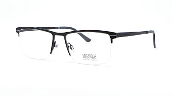 Оправа для окулярів MEGAPOLIS 1380 BLACK 55