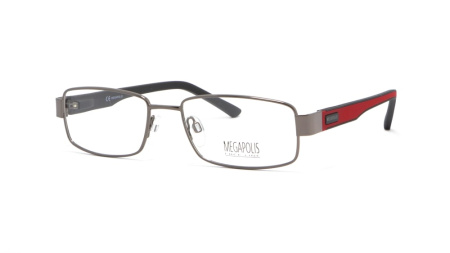 Зображення 1: Оправа для окулярів MEGAPOLIS Free Line 2050 GUN 53