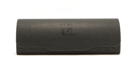 Изображение 1: Футляр для окулярів Fashion Style F019  чорний з серветкою