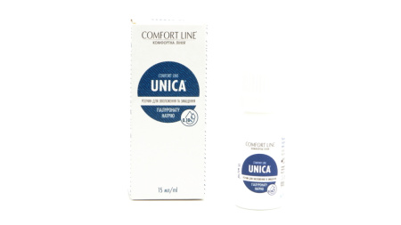 Изображение 1: Краплі для лінз COMFORT LINE UNICA 15ml