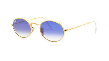 Сонцезахисні окуляри Ray Ban RB 3547N 001/3F 51 Oval Metal