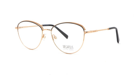 Зображення 1: Оправа для окулярів MEGAPOLIS 168 GOLD 54