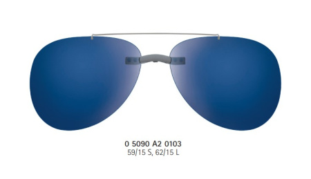 Изображение 1: Сонцезахисний Clip-on Silhouette 5090 A2 0103 L великий 62