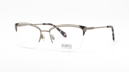 Зображення 1: Оправа для окулярів MEGAPOLIS 1257 BLACK 53