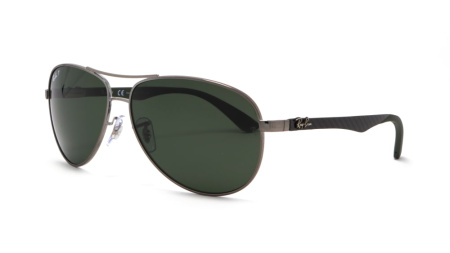 Зображення 1: Сонцезахисні окуляри Ray Ban RB 8313 004/N5 61 Carbon Fibre