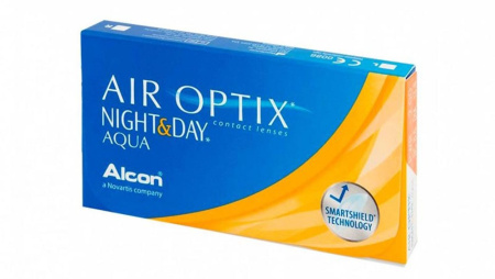 Зображення 1: Контактні лінзи AirOptix Night&Day Aqua (штучно)