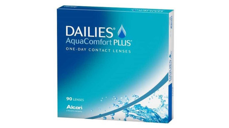 Зображення 1: Контактні лінзи Dailies AquaComfortPlus 90шт