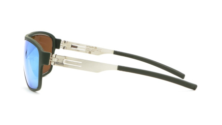 Зображення 2: Сонцезахисні окуляри IC! Berlin wipeout dark green/chrome